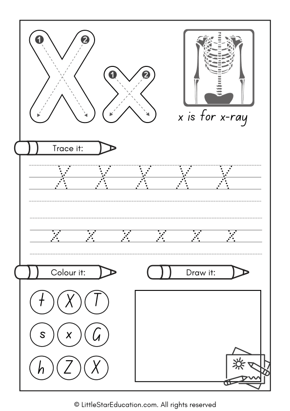 Alphabet Tracing Workbook A–Z for Preschool and Kindergarten  with Coloring & Drawing Activities