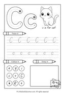 Alphabet Tracing Workbook A–Z for Preschool and Kindergarten  with Coloring & Drawing Activities thumbnail 3