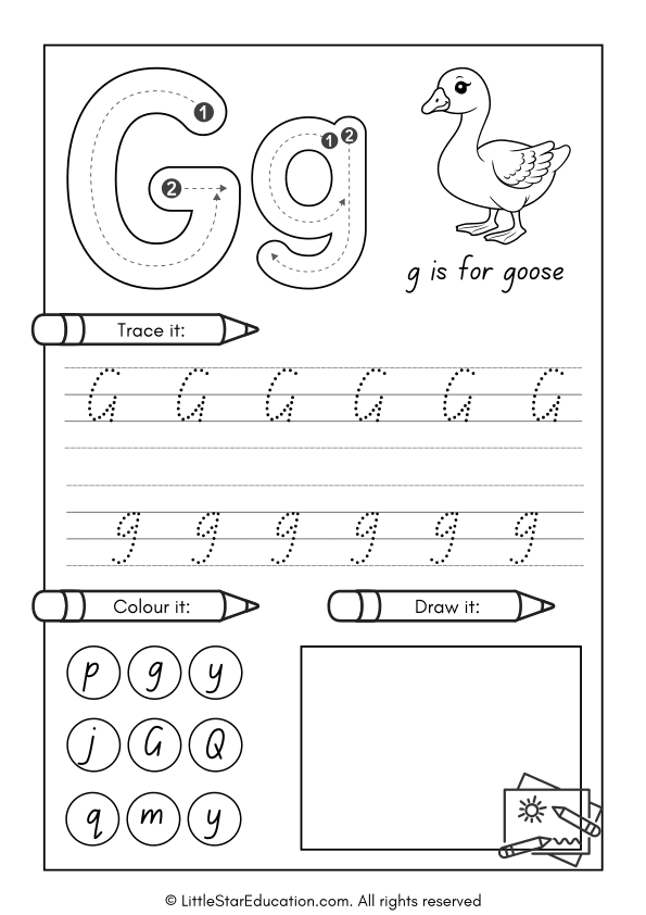 Alphabet Tracing Workbook A–Z for Preschool and Kindergarten  with Coloring & Drawing Activities