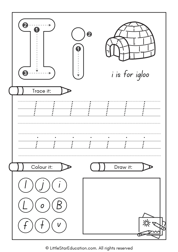Alphabet Tracing Workbook A–Z for Preschool and Kindergarten  with Coloring & Drawing Activities
