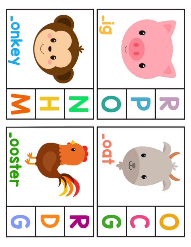 Beginning Sounds Workbook for Preschool and Kindergarten