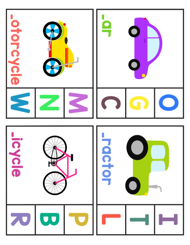 Beginning Sounds Workbook for Preschool and Kindergarten