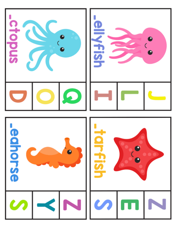 Beginning Sounds Workbook for Preschool and Kindergarten