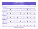 Counting forward up to 100-Number Line Workbook with Answer Keys thumbnail 15