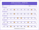 Counting forward up to 100-Number Line Workbook with Answer Keys thumbnail 2