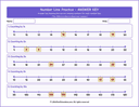 Counting forward up to 100-Number Line Workbook with Answer Keys thumbnail 20