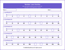 Counting forward up to 100-Number Line Workbook with Answer Keys thumbnail 3