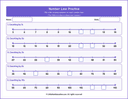 Counting forward up to 100-Number Line Workbook with Answer Keys thumbnail 9