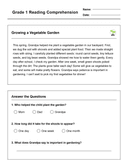 Grade 1 Reading Comprehension Workbook-Common Core thumbnail 13