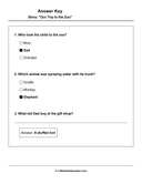 Grade 1 Reading Comprehension Workbook-Common Core thumbnail 16
