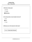 Grade 1 Reading Comprehension Workbook-Common Core thumbnail 22