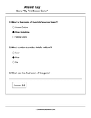 Grade 1 Reading Comprehension Workbook-Common Core thumbnail 32