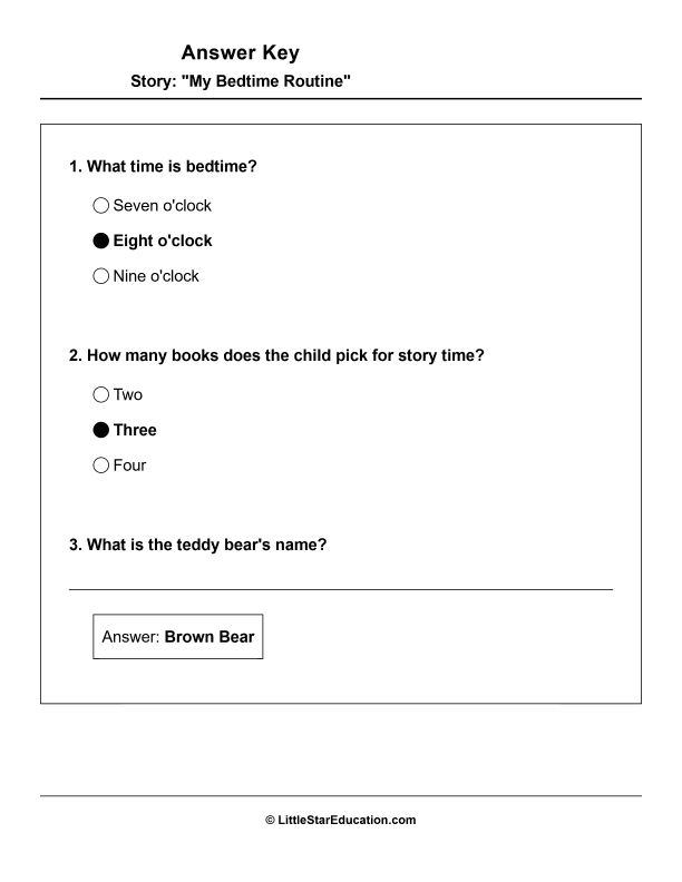 Grade 1 Reading Comprehension Workbook-Common Core