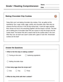 Grade 1 Reading Comprehension Workbook-Common Core thumbnail 9