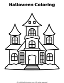 Halloween Coloring Pages for Preschool and Kindergarten Art thumbnail 10