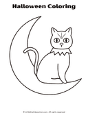 Halloween Coloring Pages for Preschool and Kindergarten Art thumbnail 15