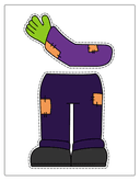 Halloween Frankenstein Craft for Preschool and Kindergarten Art thumbnail 5