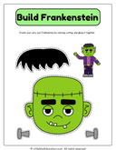 Halloween Frankenstein Craft for Preschool and Kindergarten Art thumbnail 6