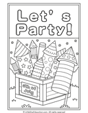 Independence Day Coloring Pages for Pre-K and Kindergarten Art thumbnail 14