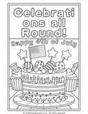 Independence Day Coloring Pages for Pre-K and Kindergarten Art thumbnail 18