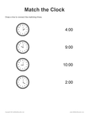 Match the Clock: 12 Hour thumbnail 3