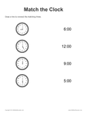 Match the Clock: 12 Hour thumbnail 4
