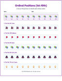 Ordinal Positions Workbook with Answers: (1st-10th) thumbnail 17