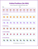 Ordinal Positions Workbook with Answers: (1st-10th) thumbnail 19