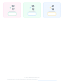 Addition Without Regrouping Practice for First Grade Math thumbnail 2