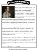 Benjamin Franklin Biography and Achievements Lesson for Elementary Social Studies thumbnail 1