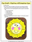 Build Self-Esteem with Positive Affirmation Sun Craft for Kids thumbnail 1