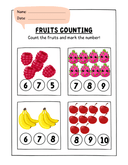 Counting Fruits: Number Recognition thumbnail 2