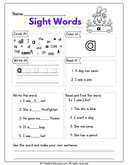 Early Sight Words Practice: Mastering "a" for Preschool & Kindergarten thumbnail 1