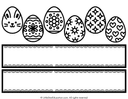 Easter Bunny Crown Printable Craft Worksheet thumbnail 2
