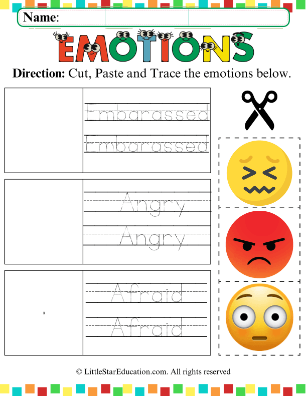Explore and Trace Emotions: Social-Emotional Learning for Pre-K