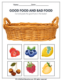 Healthy Fruit Choices Sorting for Preschool and Kindergarten Health thumbnail 2