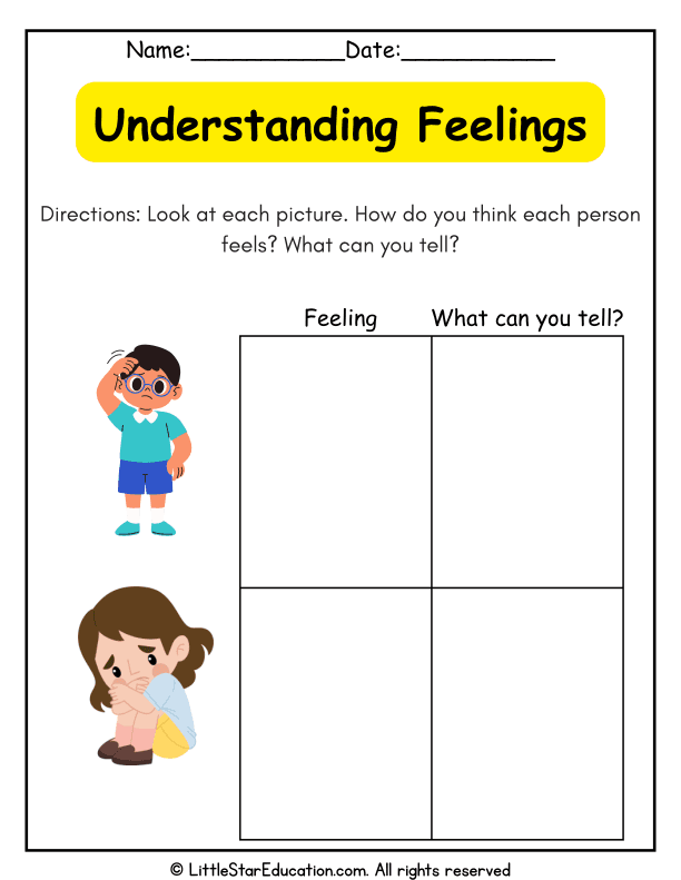 Identifying Emotions: Social-Emotional Learning for Pre-K and Kindergarten