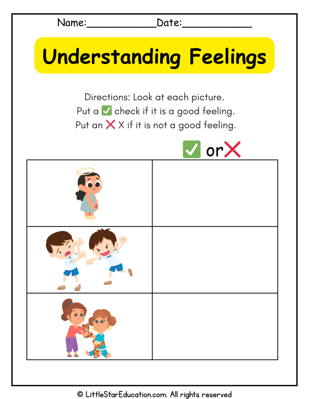 Identifying Good and Bad Feelings: Social-Emotional Skills for Kids