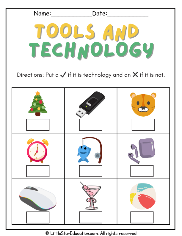 Identifying Technology and Tools for Kindergarten Science