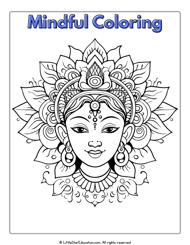 Mindful Coloring Pages for Kids: Social-Emotional Learning Practice
