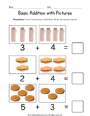 Preschool Math Addition with Pictures for Early Learners thumbnail 1