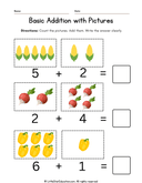 Preschool Math Addition with Pictures for Early Learners thumbnail 5