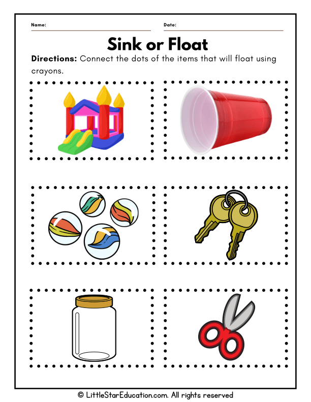 Sink or Float Test: Science Fun for Preschoolers
