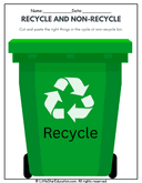 Sorting Recyclable and Non-Recyclable Items for Early Learners thumbnail 1