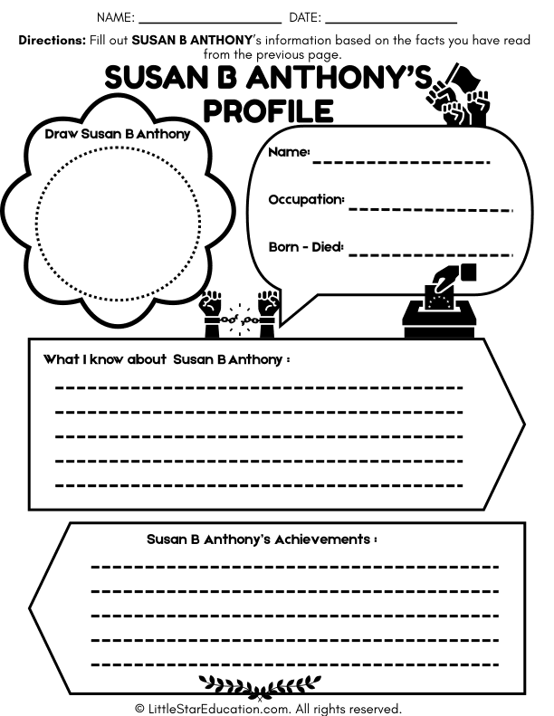Susan B. Anthony Biography and Women's Rights Lesson for Kids