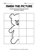 Symmetry Drawing Practice with Grids for Early Elementary Math thumbnail 3